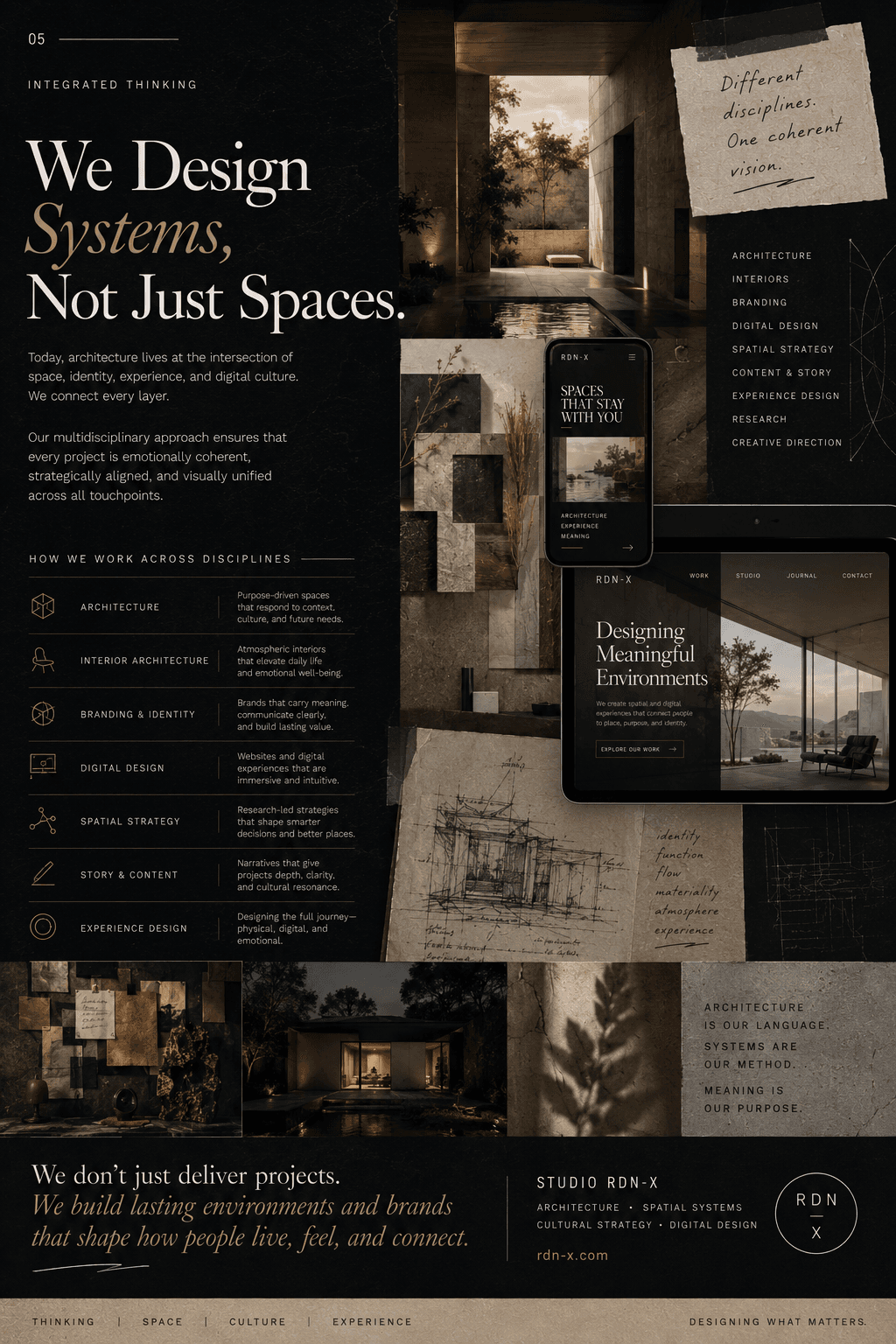 Studio RDN-X — Design Across Systems