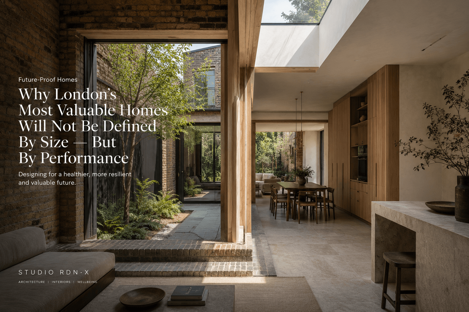 Why London's Most Valuable Homes Will Not Be Defined by Size — But By Performance