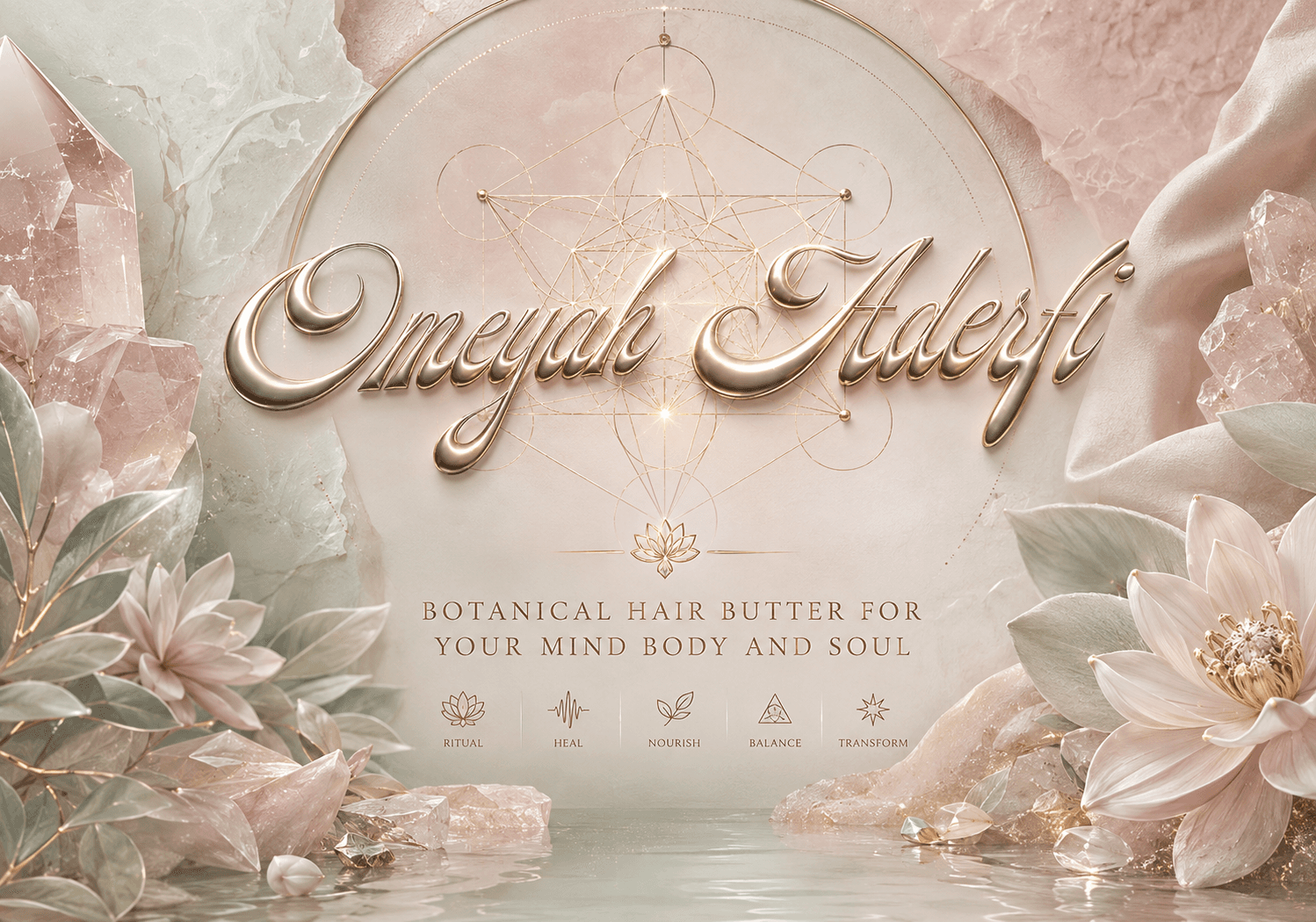 Omeyah Aderfi — Future Sanctuary brand hero