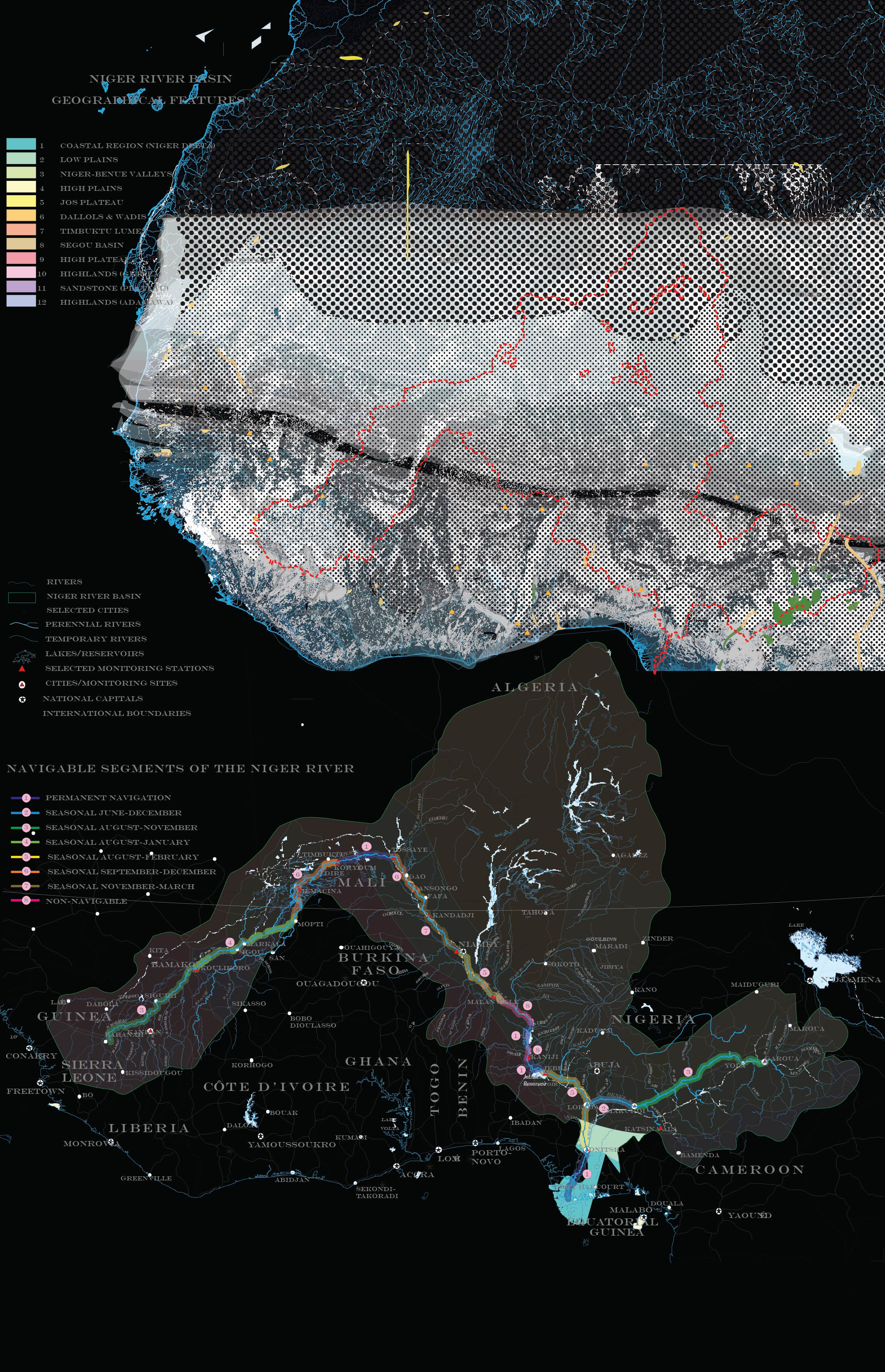Damscape — Niger River Basin Geographic Features