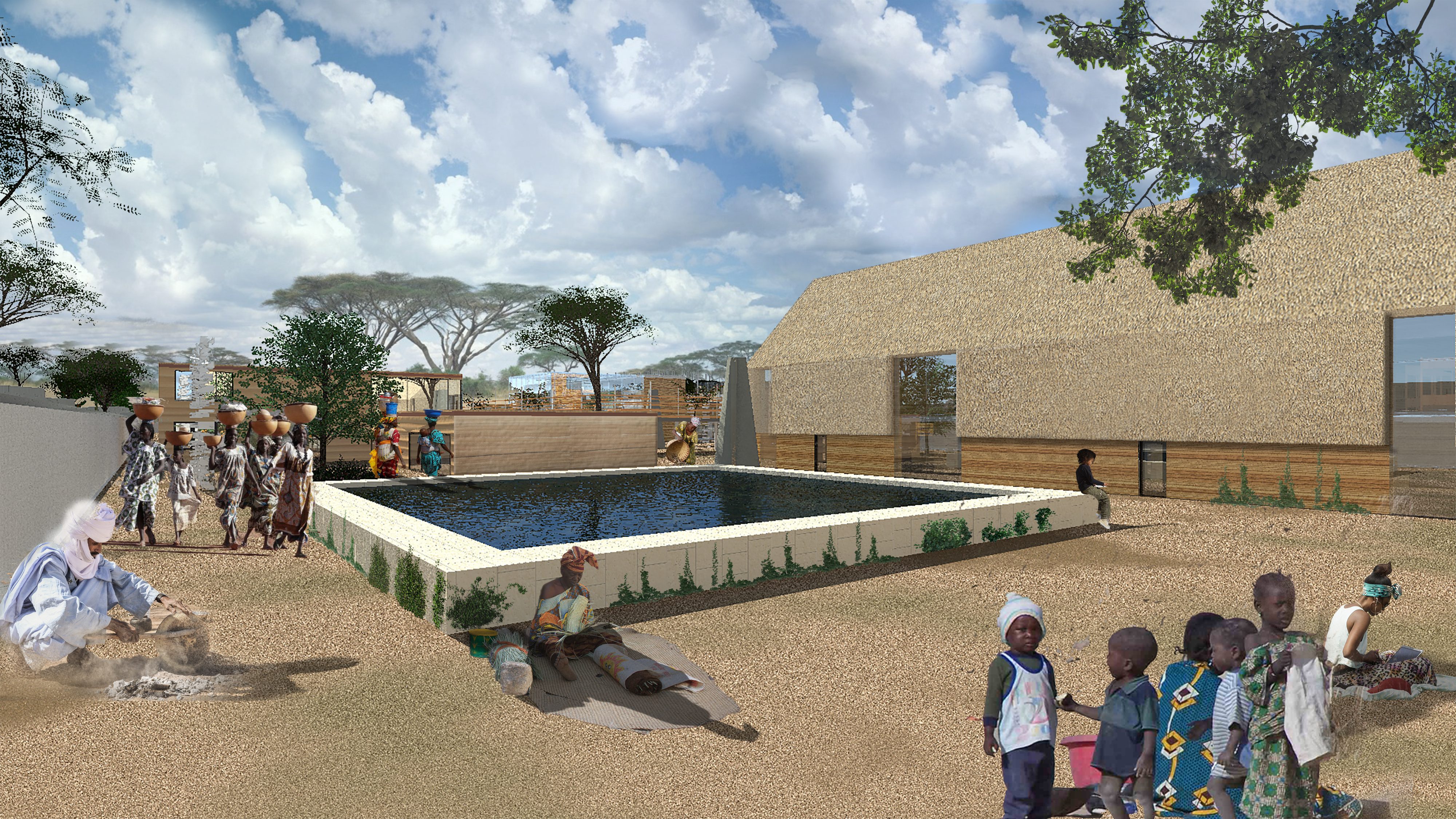 Damscape — Courtyard Residential
