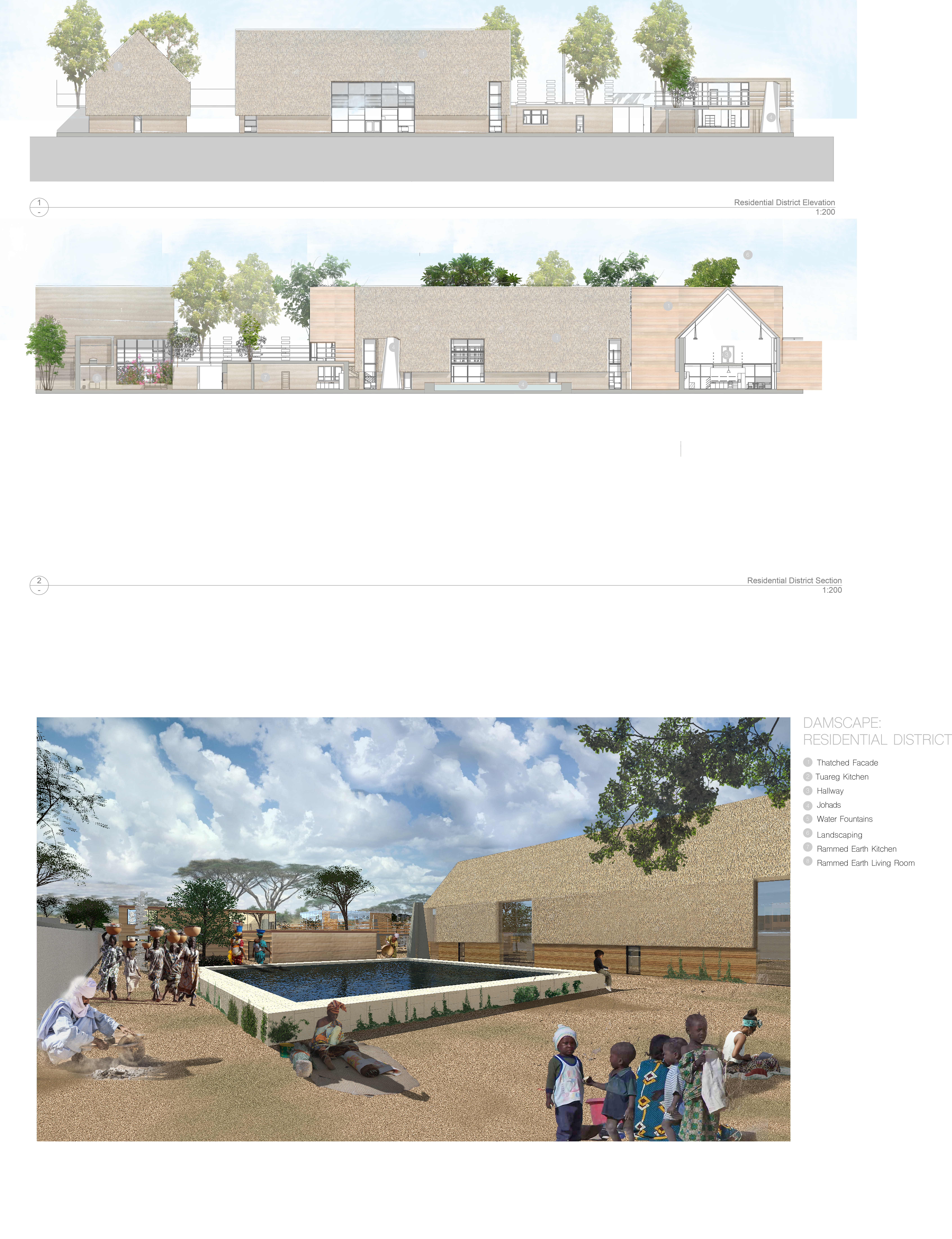 Tuareg Housing — Rammed Earth
